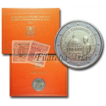2€ 2016 Vaticano - Gendarmería