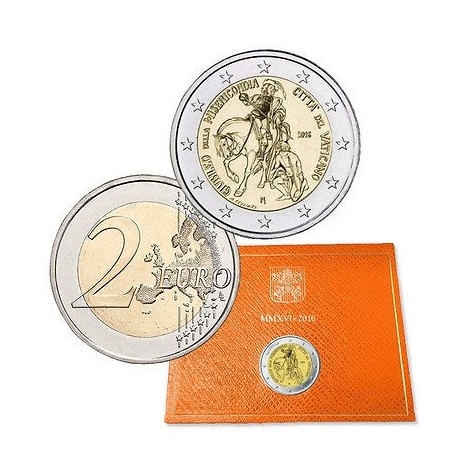 2€ 2016 Vaticano - Misericordia