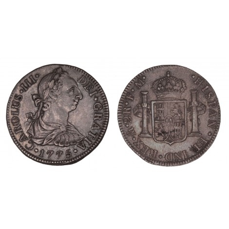 Carlos III. 4 reales. 1775. México. EBC-