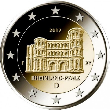 2€ 2017 Alemania - Porta Nigra (5 cecas)