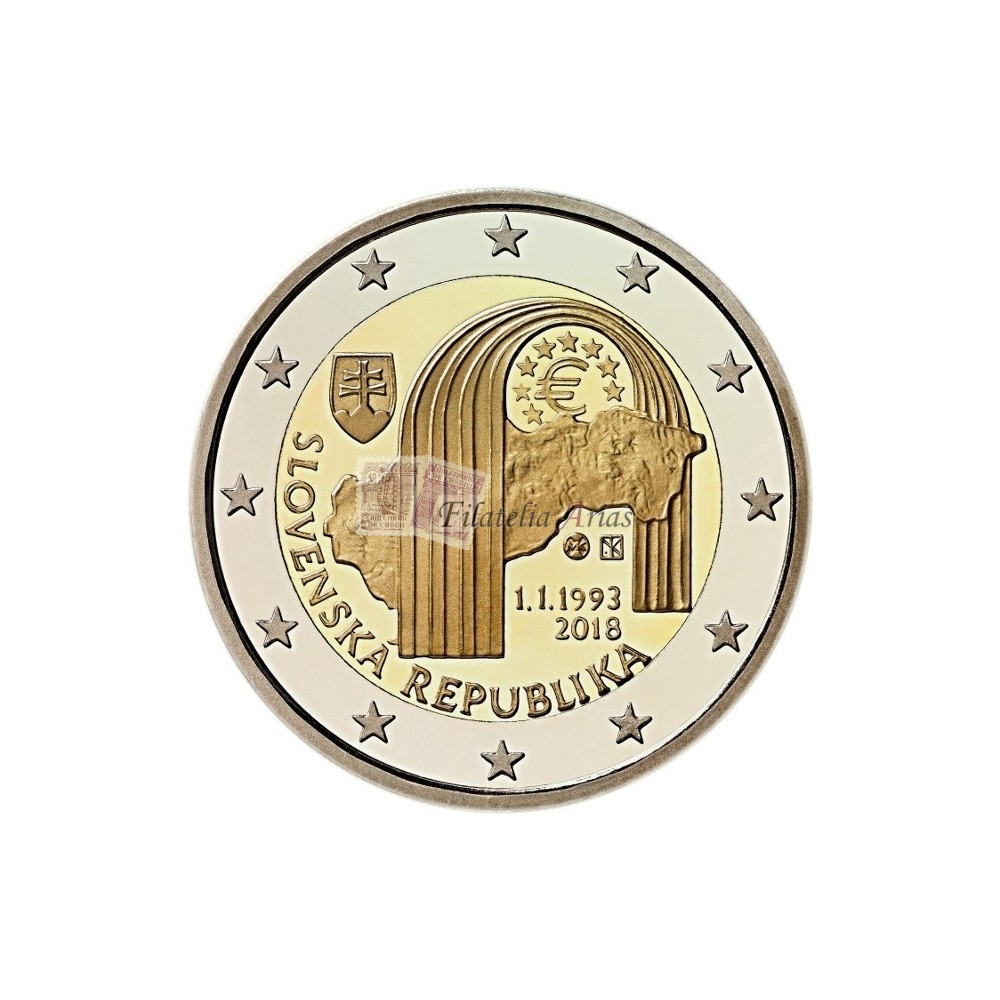 2€ 2018 Eslovaquia - República