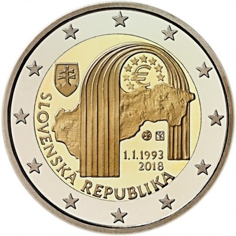 2€ 2018 Eslovaquia - República