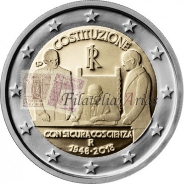2€ 2018 Italia - Constitución