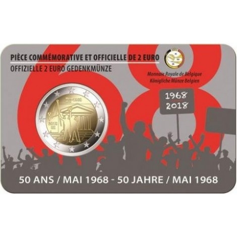 2€ 2018 Bélgica - Insurrección