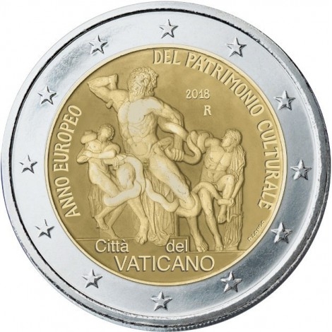 2€ 2018 Vaticano - Patrimonio cultural