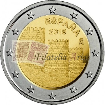 2€ 2019 España - Ávila