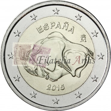 2€ 2015 España - Altamira