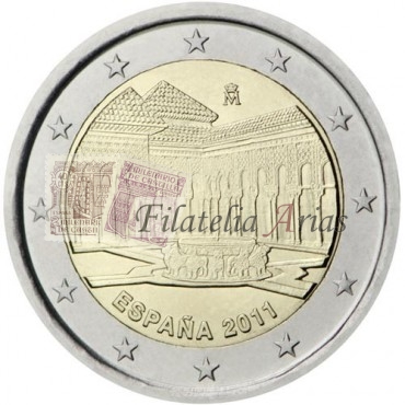 2€ 2011 España - Patio de los Leones