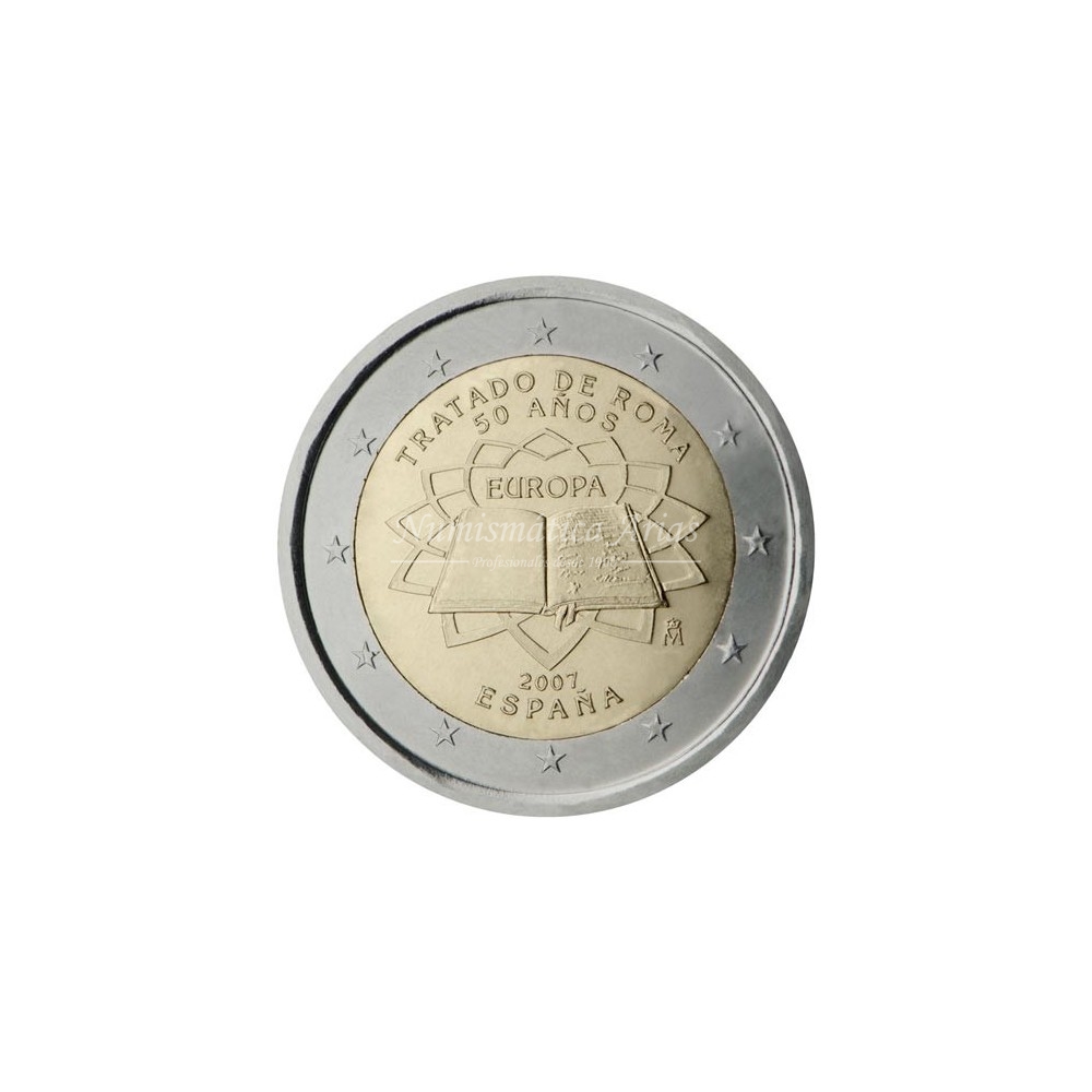 2€ 2007 España - Tratado Roma
