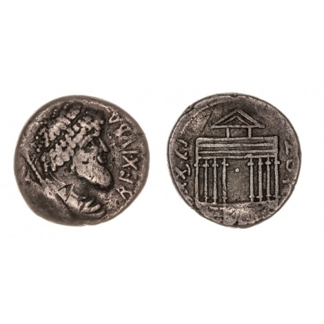 Juba. Denario (60 - 46 a.C.)