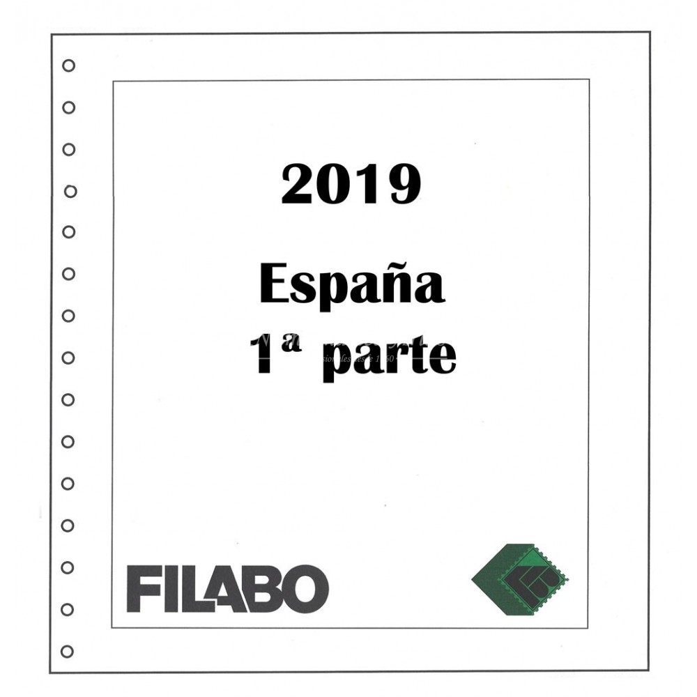 Suplemento Filabo - 1ª parte 2019