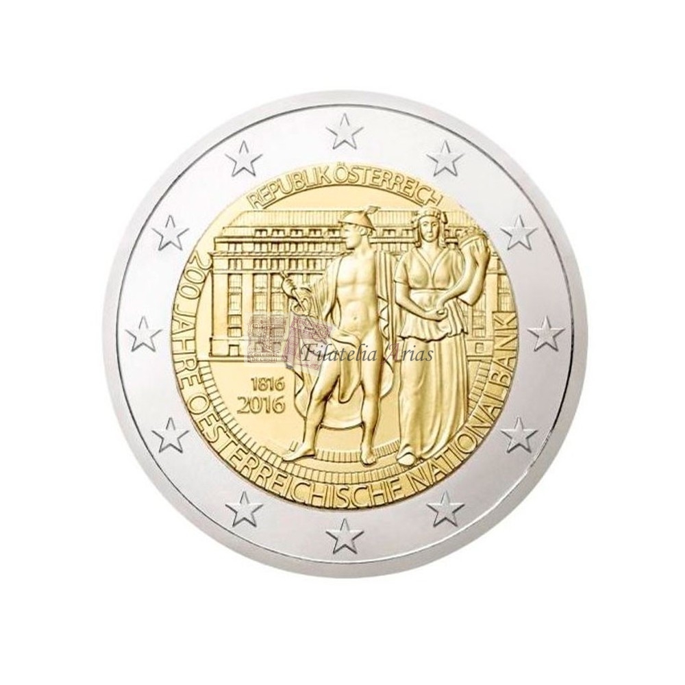 2€ 2016 Austria - Banco Nacional de Austria