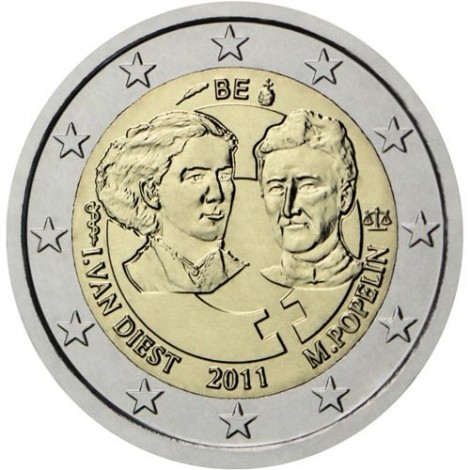 2€ 2011 Bélgica - Día internacional de la mujer