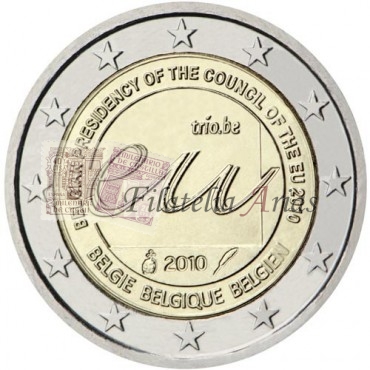 2€ 2010 Bélgica - Presidencia Unión Europea.