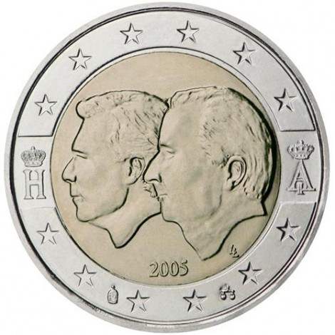 2€ 2005 Bélgica - Unión belga-luxemburguesa