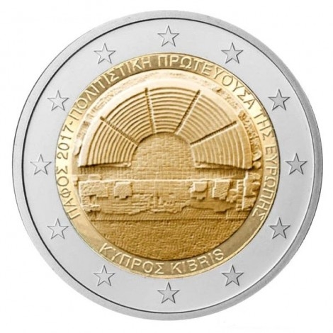 2€ 2017 Chipre - Pafos