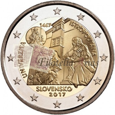 2€ 2017 Eslovaquia - Istropolitana