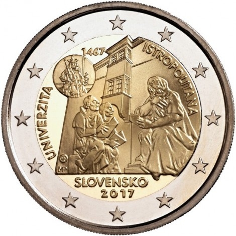 2€ 2017 Eslovaquia - Istropolitana