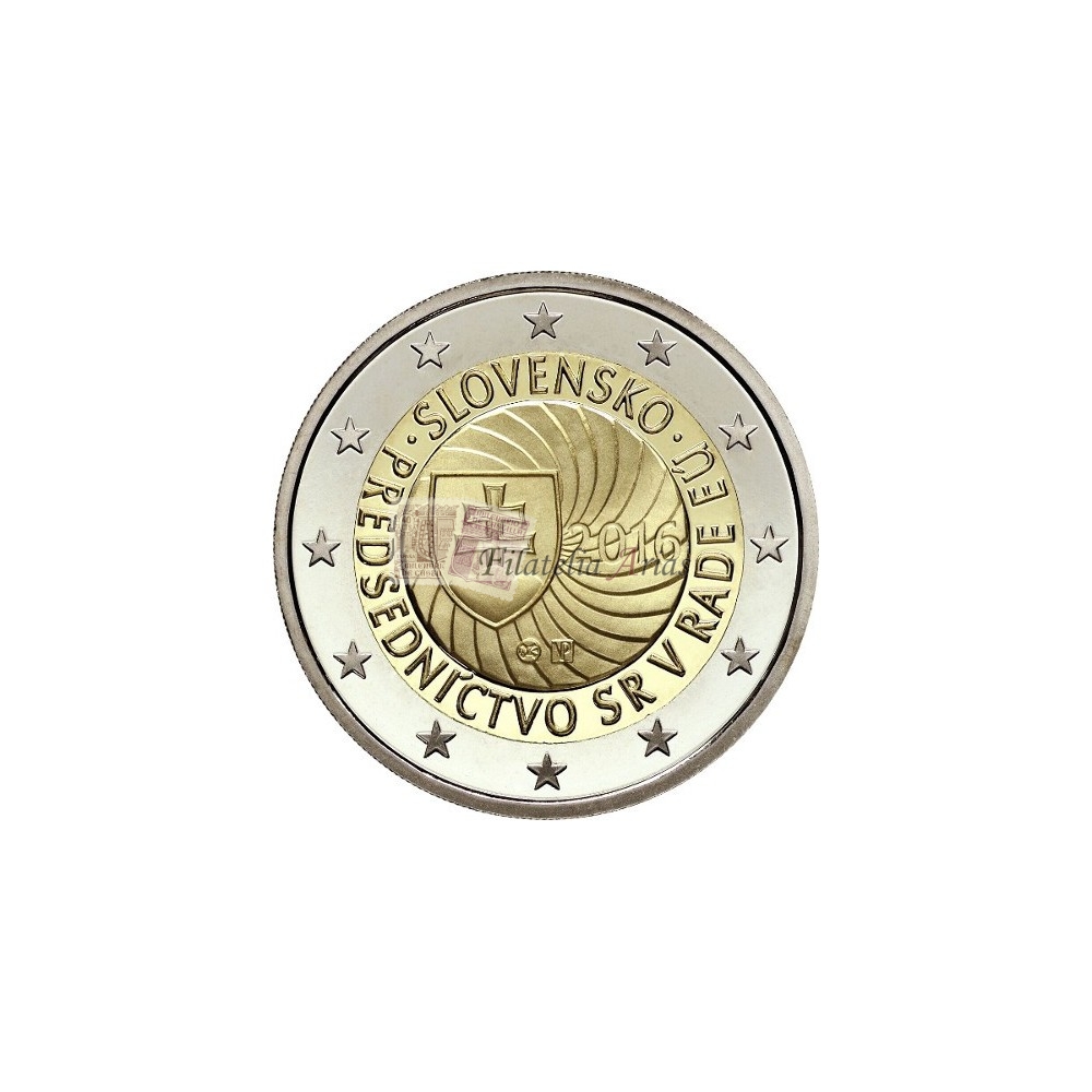 2€ 2016 Eslovaquia - Presidencia Unión Europea