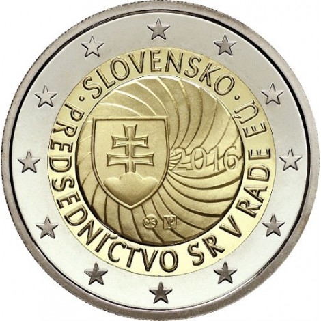 2€ 2016 Eslovaquia - Presidencia Unión Europea