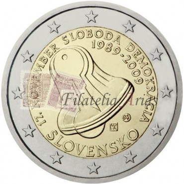 2€ 2009 Eslovaquia - 17 de noviembre de 1989