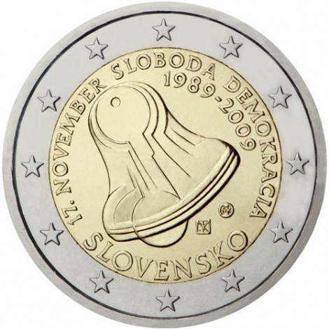 2€ 2009 Eslovaquia - 17 de noviembre de 1989