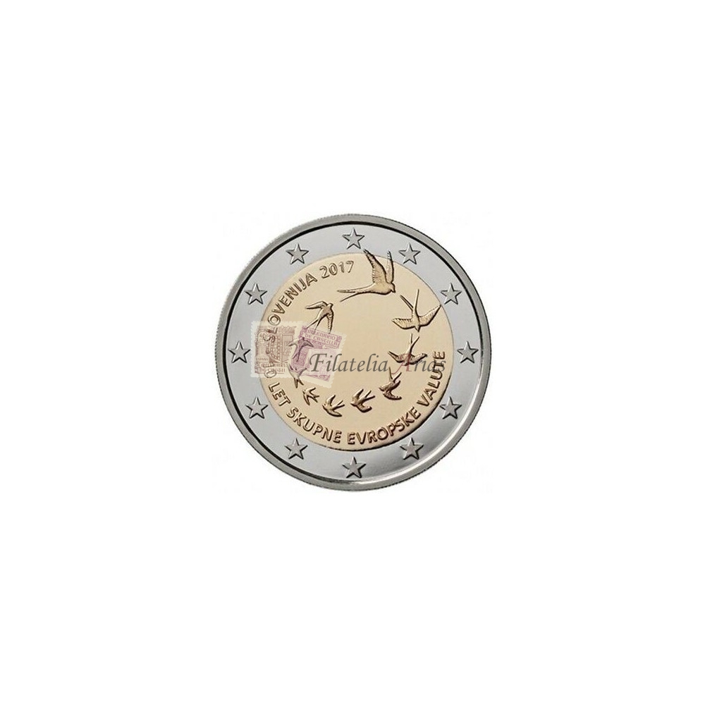 2€ 2017 Eslovenia - 10º ani. Euro