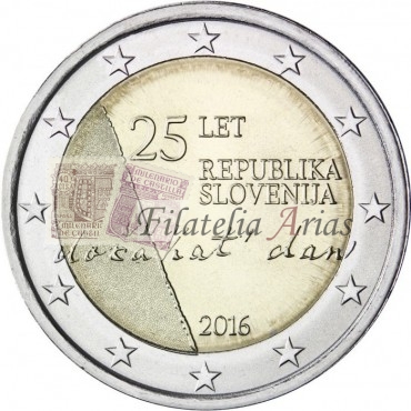 2€ 2016 Eslovenia - Independencia