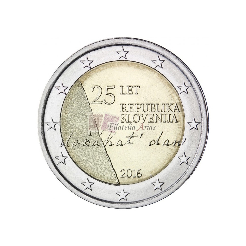 2€ 2016 Eslovenia - Independencia