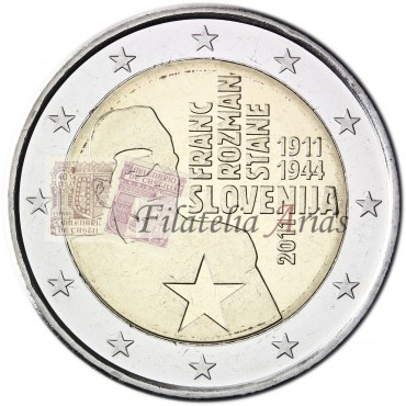 2€ 2011 Eslovenia - Franc Rozman-Stane
