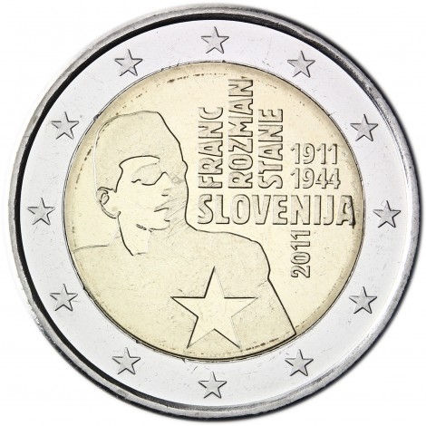 2€ 2011 Eslovenia - Franc Rozman-Stane