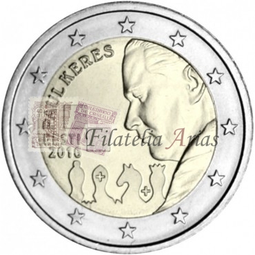 2€ 2016 Estonia - Paul Keres