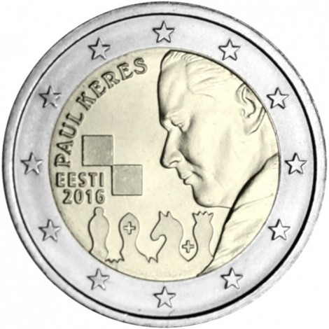 2€ 2016 Estonia - Paul Keres