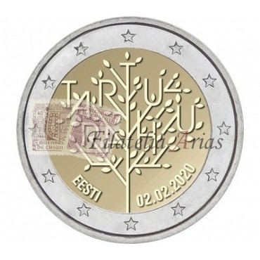 2€ 2020 Estonia - Tartu