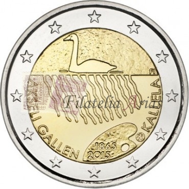 2€ 2015 Finlandia - Akseli Gallen-Kallela