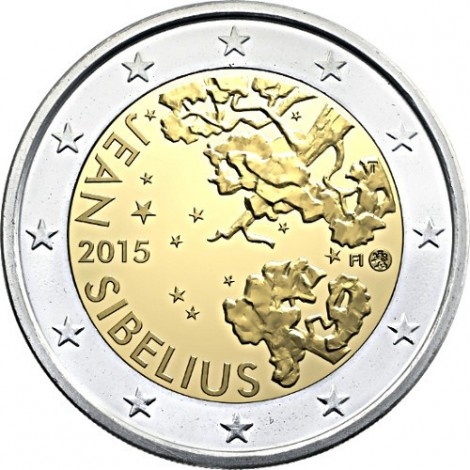 2€ 2015 Finlandia - Jean Sibelius
