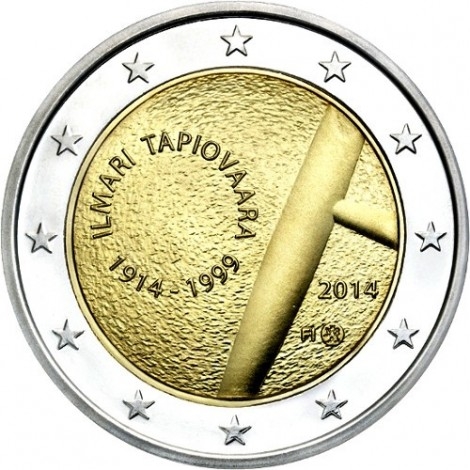 2€ 2014 Finlandia - Ilmari Tapiovaara