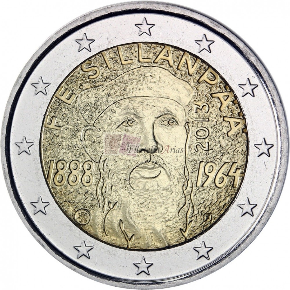 2€ 2013 Finlandia - Frans Emil Sillanpää