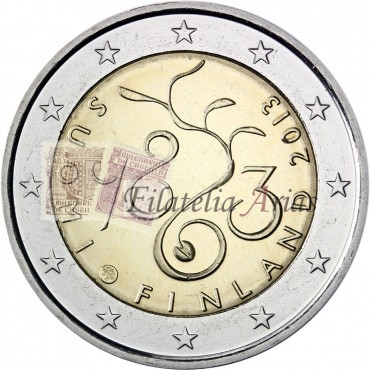 2€ 2013 Finlandia - Parlamento de 1863