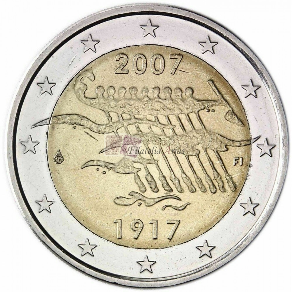 2€ 2007 Finlandia - Independencia