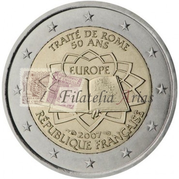 2€ 2007 Francia - Tratado de Roma