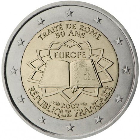 2€ 2007 Francia - Tratado de Roma