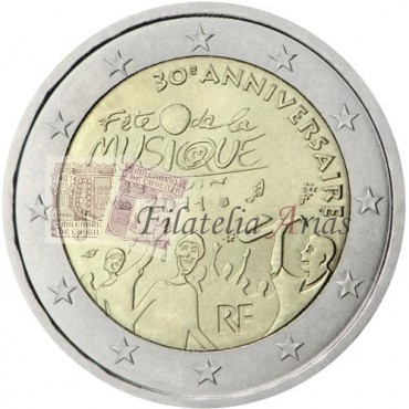 2€ 2011 Francia - Fiesta de la Música