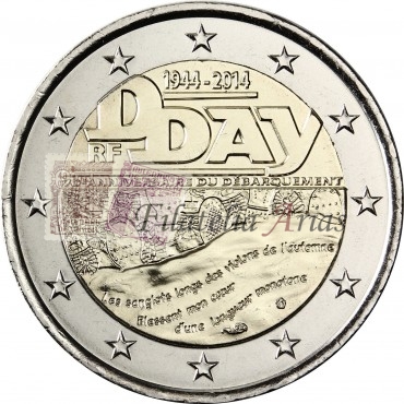 2€ 2014 Francia - Día D