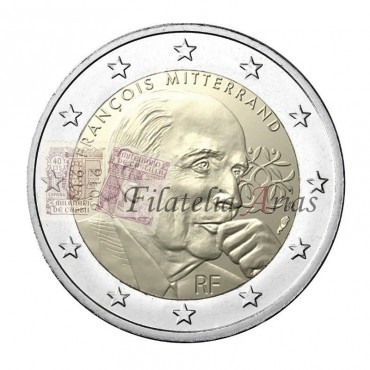2€ 2016 Francia - François Mitterrand