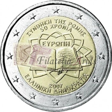 2€ 2007 Grecia - Tratado de Roma