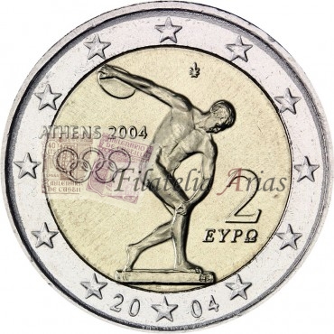 2€ 2004 Grecia - JJOO