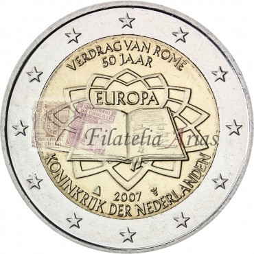 2€ 2007 Holanda - Tratado de Roma