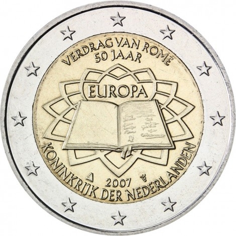 2€ 2007 Holanda - Tratado de Roma