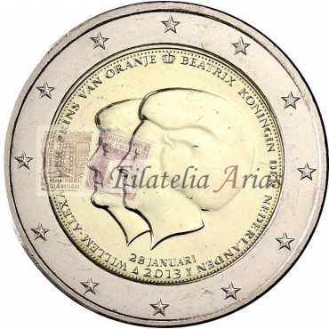 2€ 2013 Holanda - Cambio de trono